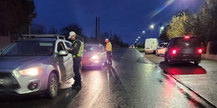 Acțiuni în stradă ale polițiștilor brăileni