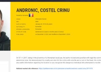 Urmărit internațional