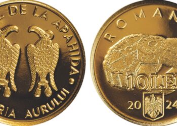 Monede din aur cu tema Istoria aurului