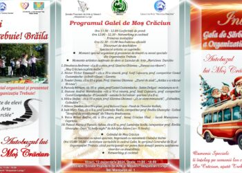 Organizația Trebuie din Brăila a pregătit o Gală de Sărbători, pentru a strânge fonduri pentru achiziționarea unui autobuz