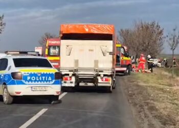 Accident mortal pe DN2E85, în Poșta Câlnău