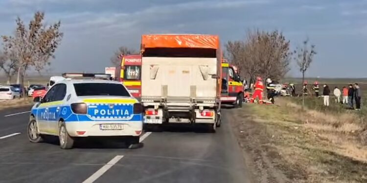 Accident mortal pe DN2E85, în Poșta Câlnău