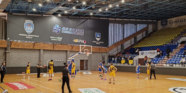Victorie pentru echipa de seniori de la Cuza Pirates Brăila în etapa a 11-a din Liga 1 la baschet masculin