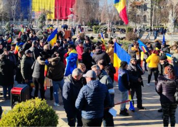 Protest AUR Braila