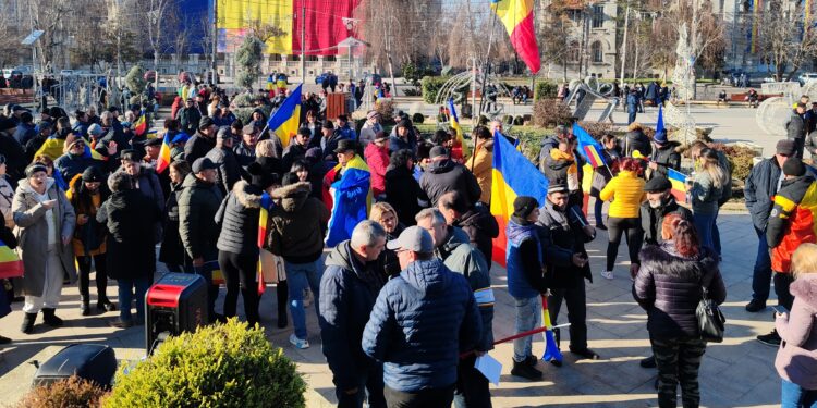 Protest AUR Braila