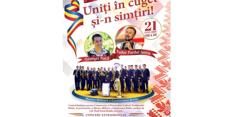 concertul ”Uniți în cuget și simțiri”