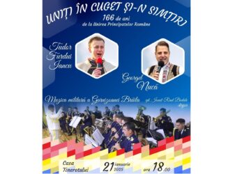 spectacol sub genericul „Uniți în cuget și-n simțiri”