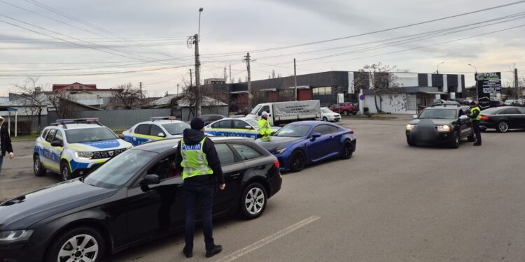 șoferi au rămas fără permis de conducere după ce au pus în pericol siguranța altor participanți la trafic