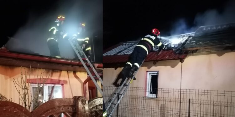 Incendiu locuinta Jirlau