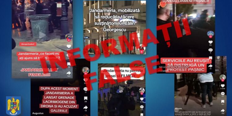Informatii false