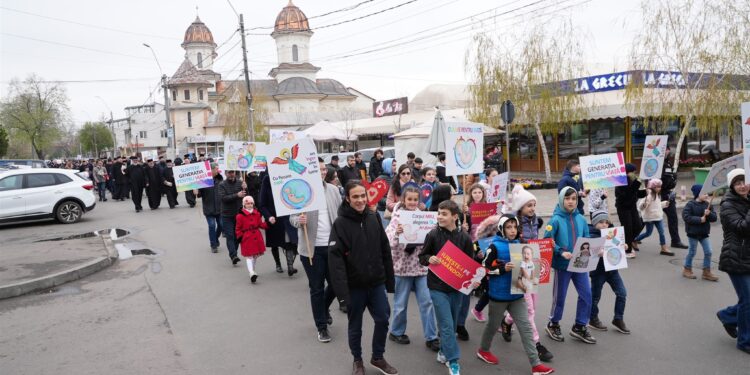 Ediţia a 15-a a „Marşului pentru viaţă“
