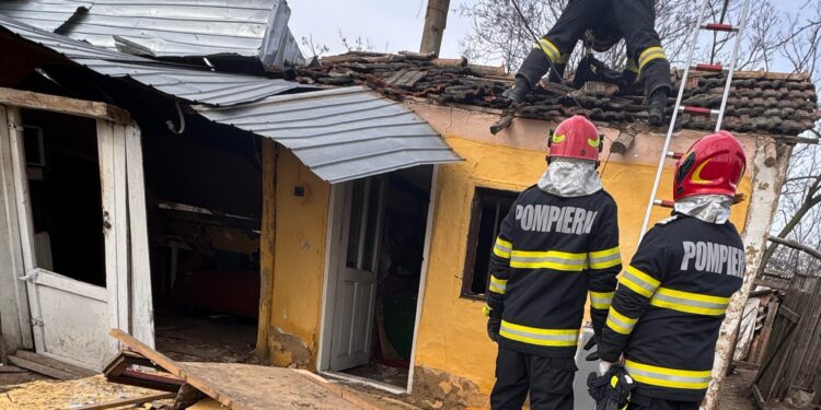 Explozie în localitatea Berlești