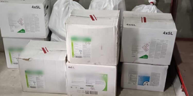 PRODUSE PENTRU PROTECȚIA PLANTELOR, SCOASE DE PE PIAȚĂ DE POLIȚIȘTI