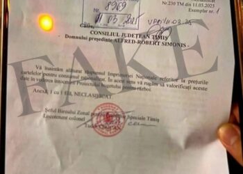 Precizare referitoare la semnalarea unei știri false în mediul on-line