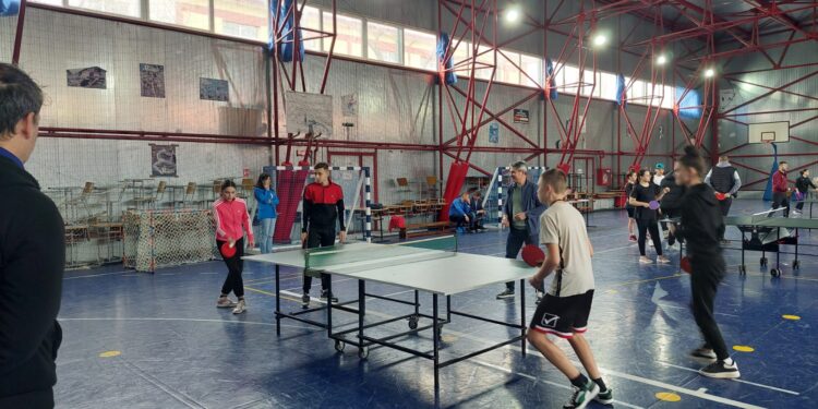 Competiție de tenis de masă organizată de ANS și DJST Brăila