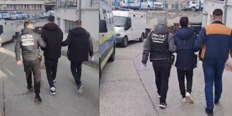 Minori retinuti de politisti