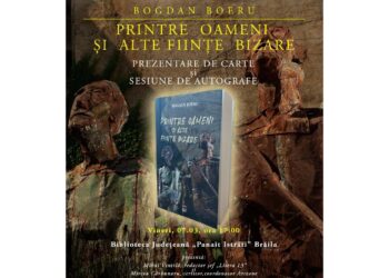 Bogdan Boeru, lansare carte - Printre oameni și alte ființe bizare