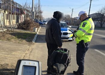 Biciclisti testati in trafic