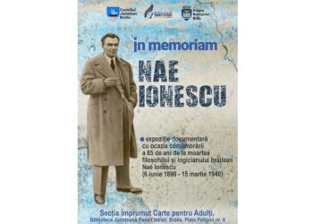 Omagiu adus brăileanului Nae Ionescu la Biblioteca Panait Istrati Brăila