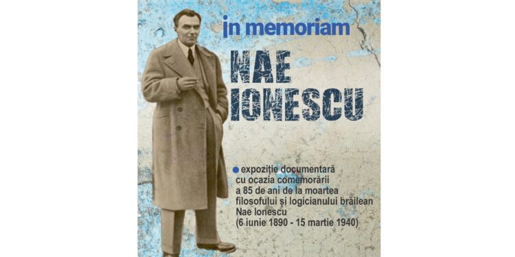 Omagiu adus brăileanului Nae Ionescu la Biblioteca Panait Istrati Brăila