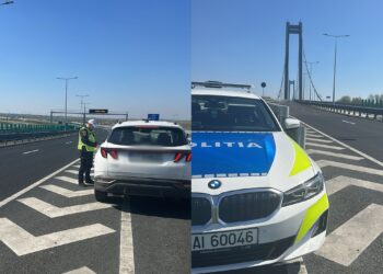 Polițiștii brăileni au pus accent pe combaterea nerespectării regimului legal de viteză pe drumurile naționale și europene