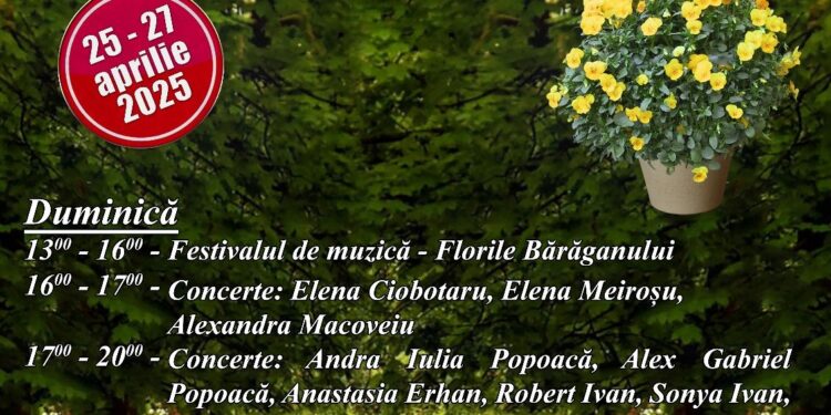 Un nou Festival al floriilor de primăvară în Parcul Monument