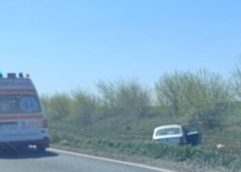 Accident pe DN 2B, la ieșire din Silistraru spre Oprișenești