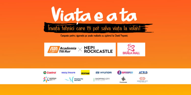 Campania de conducere defensivă Viața e a ta continuă la Brăila Mall