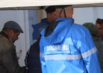 Jandarmii la Izvorul Tămăduirii
