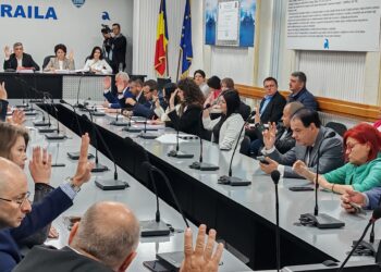 Vot în CJ Brăila