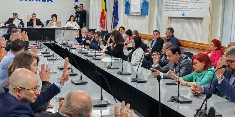 Vot în CJ Brăila