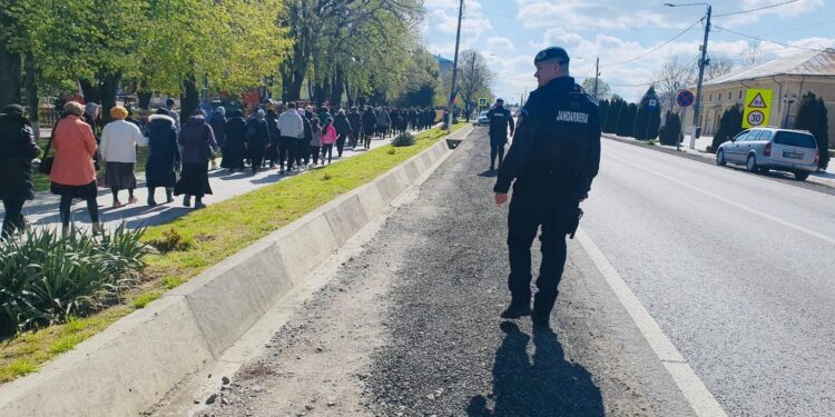 Patru zile pline pentru jandarmii brăileni