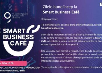Eveniment Smart Business Café, joi, 24 aprilie 2025