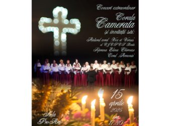 Concert extraordinar susţinut de Corala Camerata