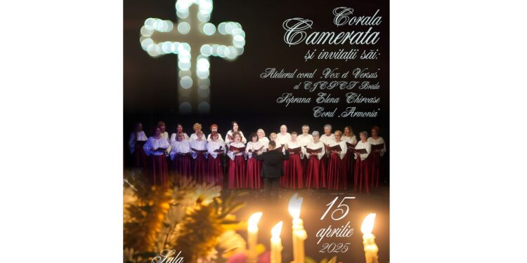 Concert extraordinar susţinut de Corala Camerata