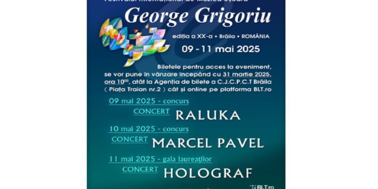 Recitaluri la Festivalul George Grigoriu