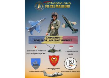 Caravana Forțelor Aeriene Române în municipiul Brăila