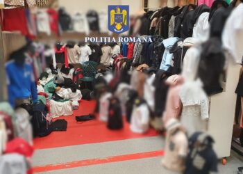 Percheziții într-un caz de punere în circulație de produse contrafăcute