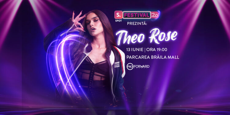 Concert Theo Rose, în parcarea Brăila Mall