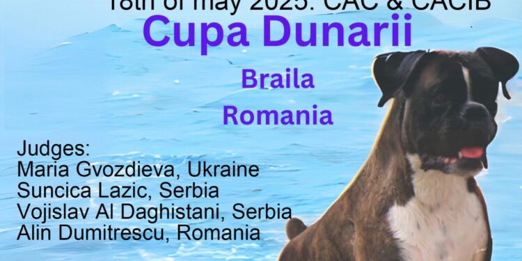 Timp de două zile în stațiunea Lacu Sărat, în organizarea Asociației Chinologice Brăila, are loc Cupa Dunării