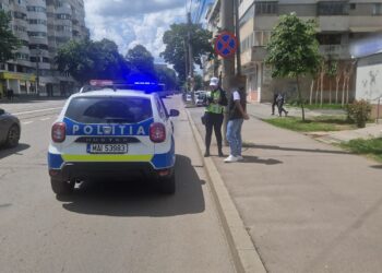 În doar câteva ore polițiștii Serviciului Rutier și ai Biroului Rutier au constatat nu mai puțin de 99 de abateri ale pietonilor