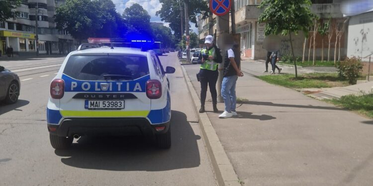 În doar câteva ore polițiștii Serviciului Rutier și ai Biroului Rutier au constatat nu mai puțin de 99 de abateri ale pietonilor
