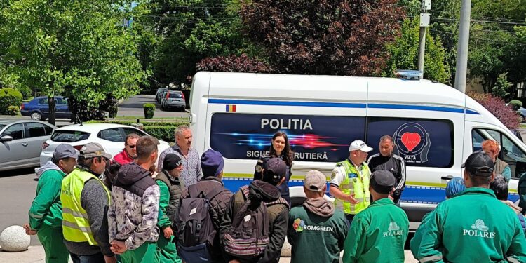 Activități de informare a cetățenilor străini pe linie rutieră