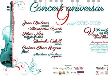 Concertul aniversar – 9 ani de la înființarea Filarmonicii „Lyra – George Cavadia”
