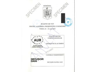 Buletin de vot 18 mai