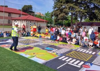 Săptămâna Națională a Siguranței Rutiere se încheie printre copii