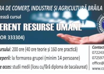 Curs organizat de CCIA Brăila