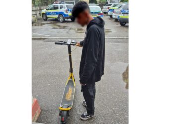 A furat o trotinetă electrică
