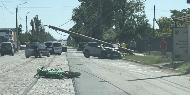 Accident rutier pe strada Calea Prutului
