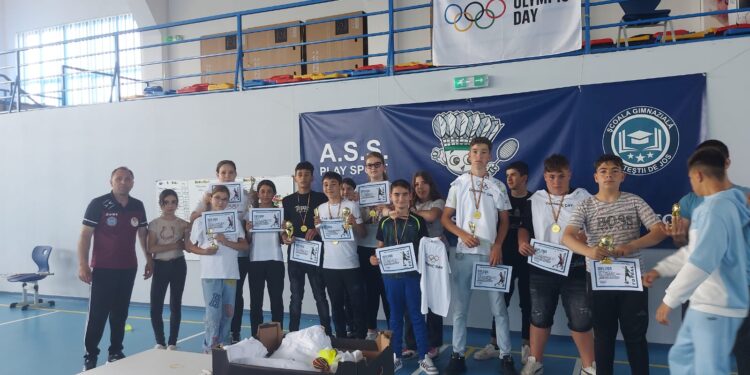 Sport, bucurie și fair-play la Berteștii de Jos, cu ocazia Lunii Olimpice și a Zilei de 1 Iunie